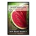 Photo Sow Right Seeds - Crimson Sweet Watermelon Seed for Planting - Non-GMO Heirloom Packet with Instructions to Plant a Home Vegetable Garden - Great Gardening Gift (1) new bestseller 2024-2023